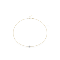 Collier Coscia Perle Femme Filodoro in Or Perla CLNKFW119.3.90-